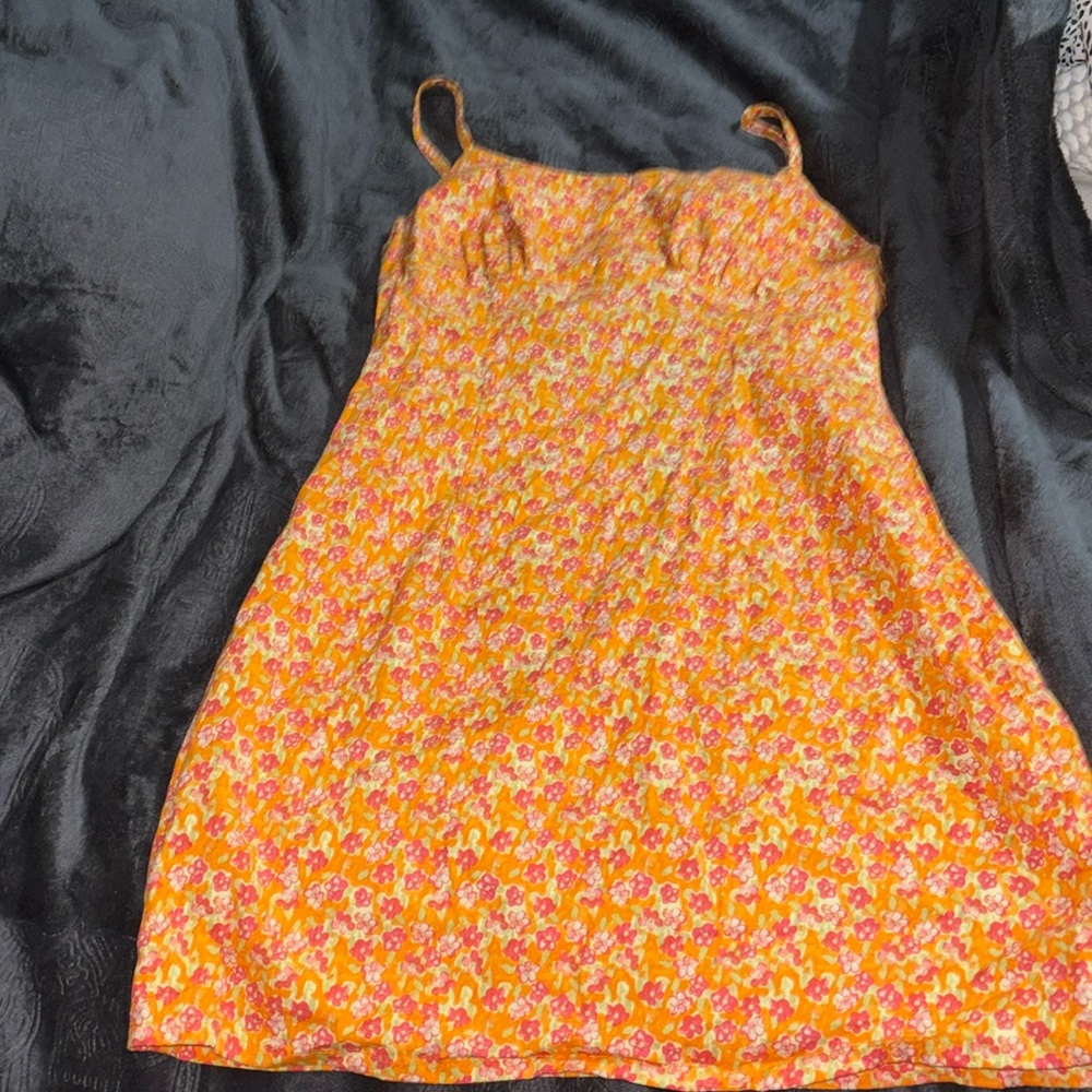 Orange Summer Dress